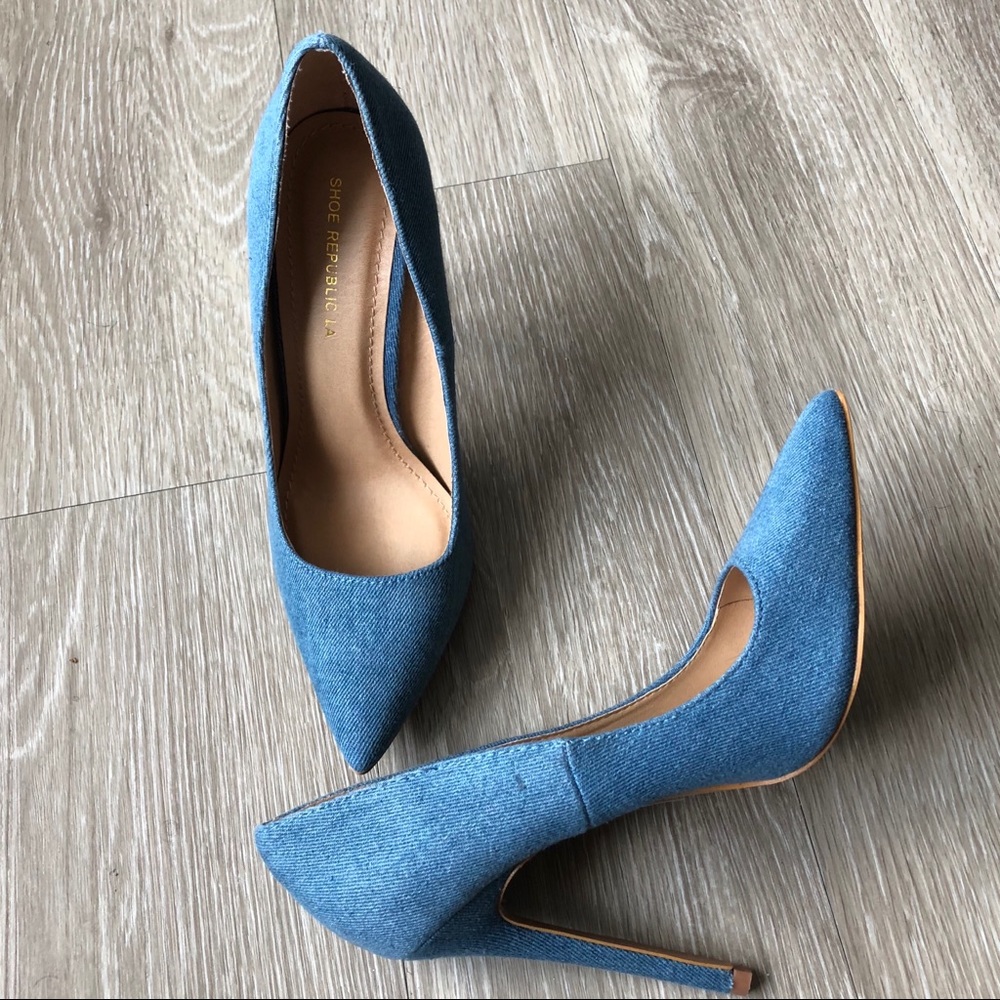 Blue Jean Pump